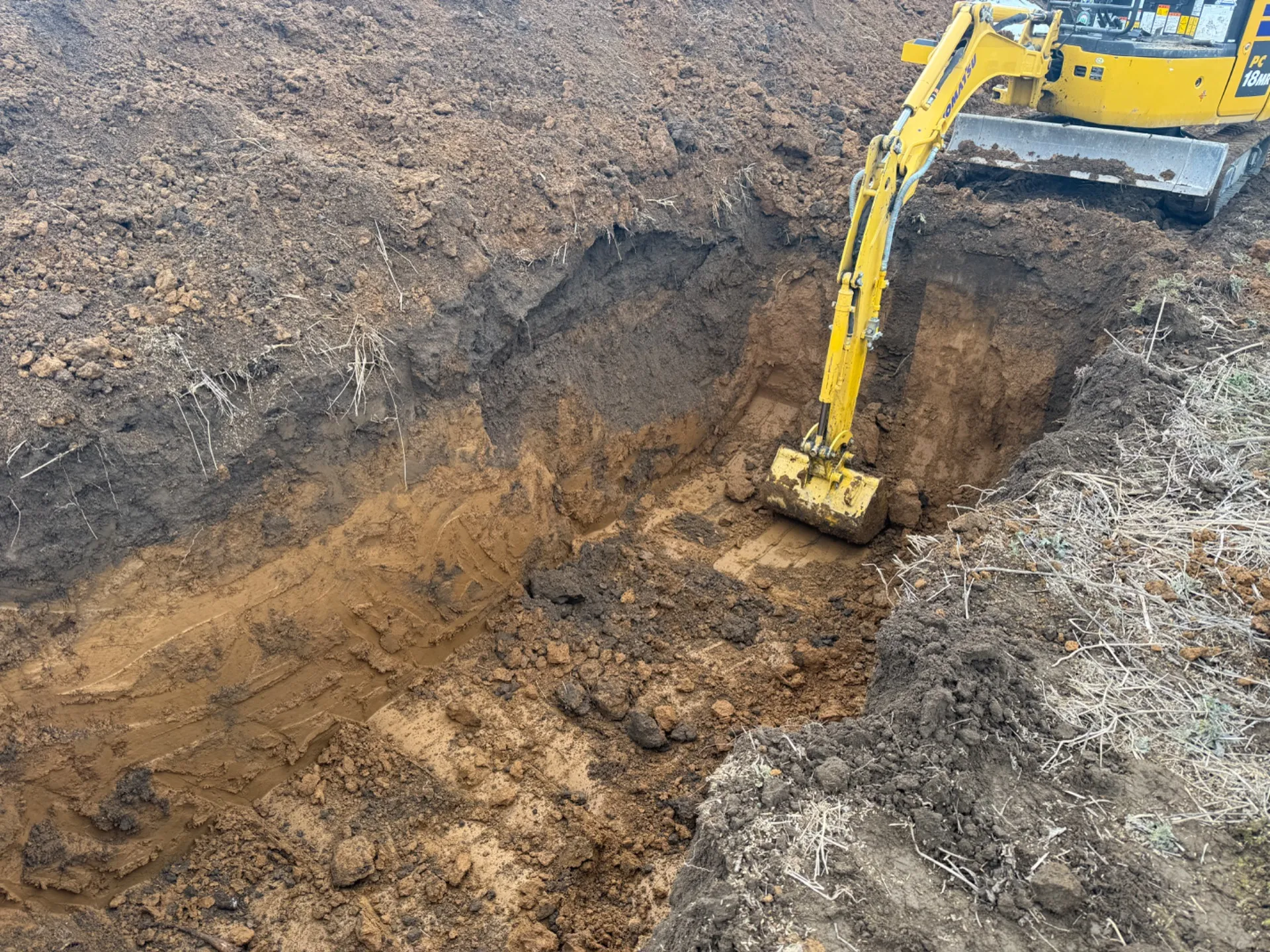 【穴掘り工事】松本市・塩尻市で外構工事｜平沢土建株式会社