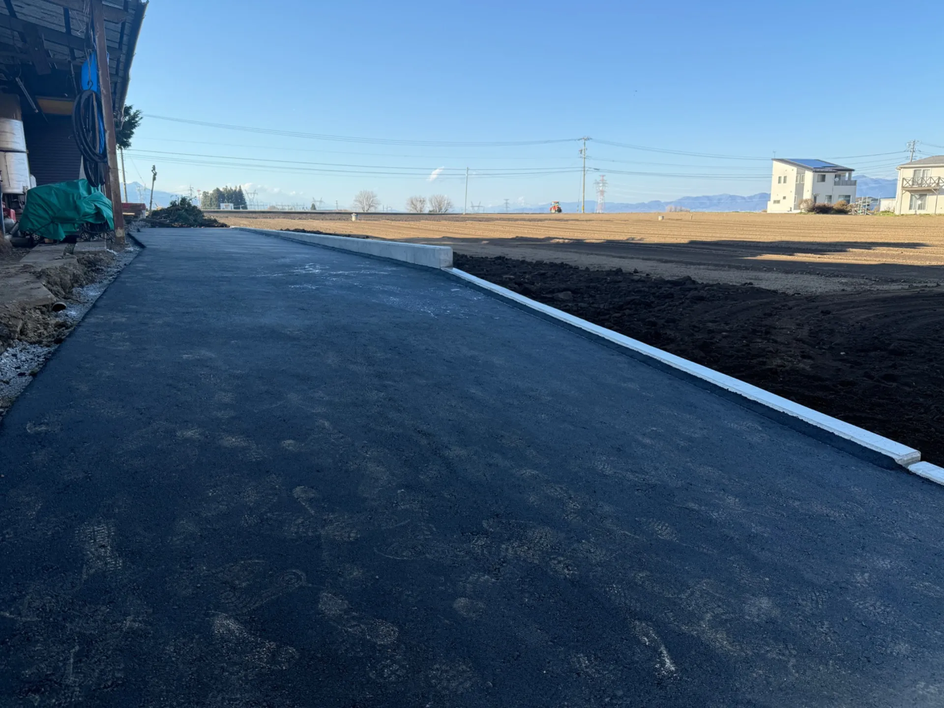 【擁壁・アスファルト舗装工事】松本市・塩尻市で外構工事｜平沢土建株式会